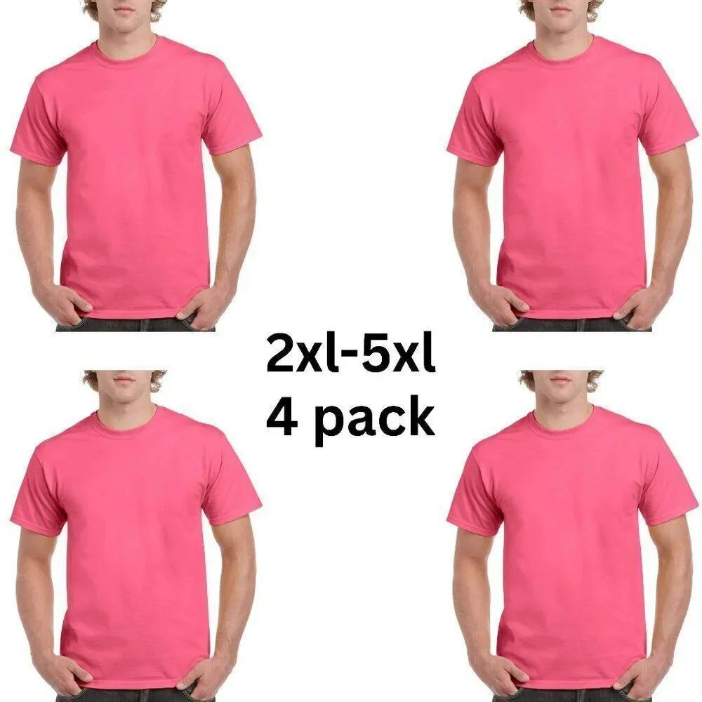 NEW 4 pack unisex/ men women shirt short sleeve 4 shirts great deal!